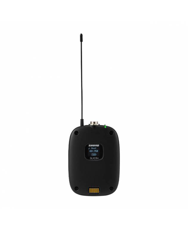 Shure SLXD1+ Digital Wireless Bodypack Transmitter (Band: G66) - SLXD+