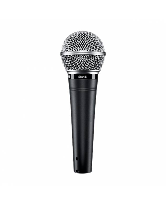 Shure SM48-LC Dynamic Vocal Microphone