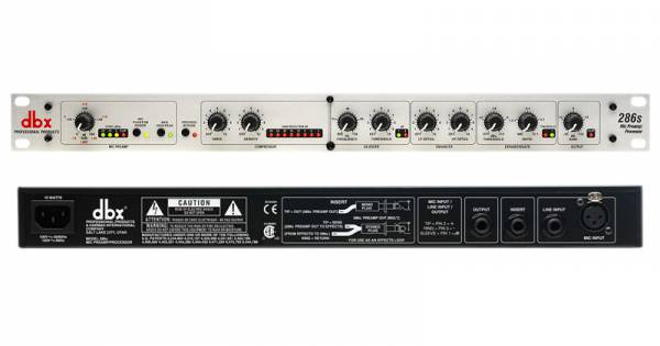 dbx 286s Microphone Preamp - Wailian Electronics Pte Ltd